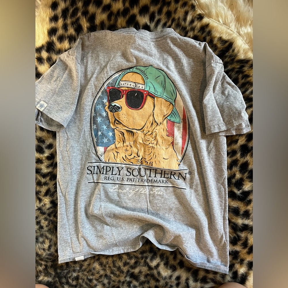 Very worn simply southern shirt